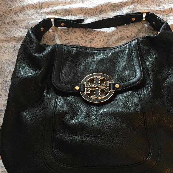 Tory Burch Black Amanda Hobo - Picture 2 of 5